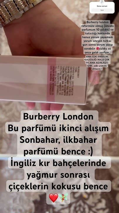 burberry london yorum